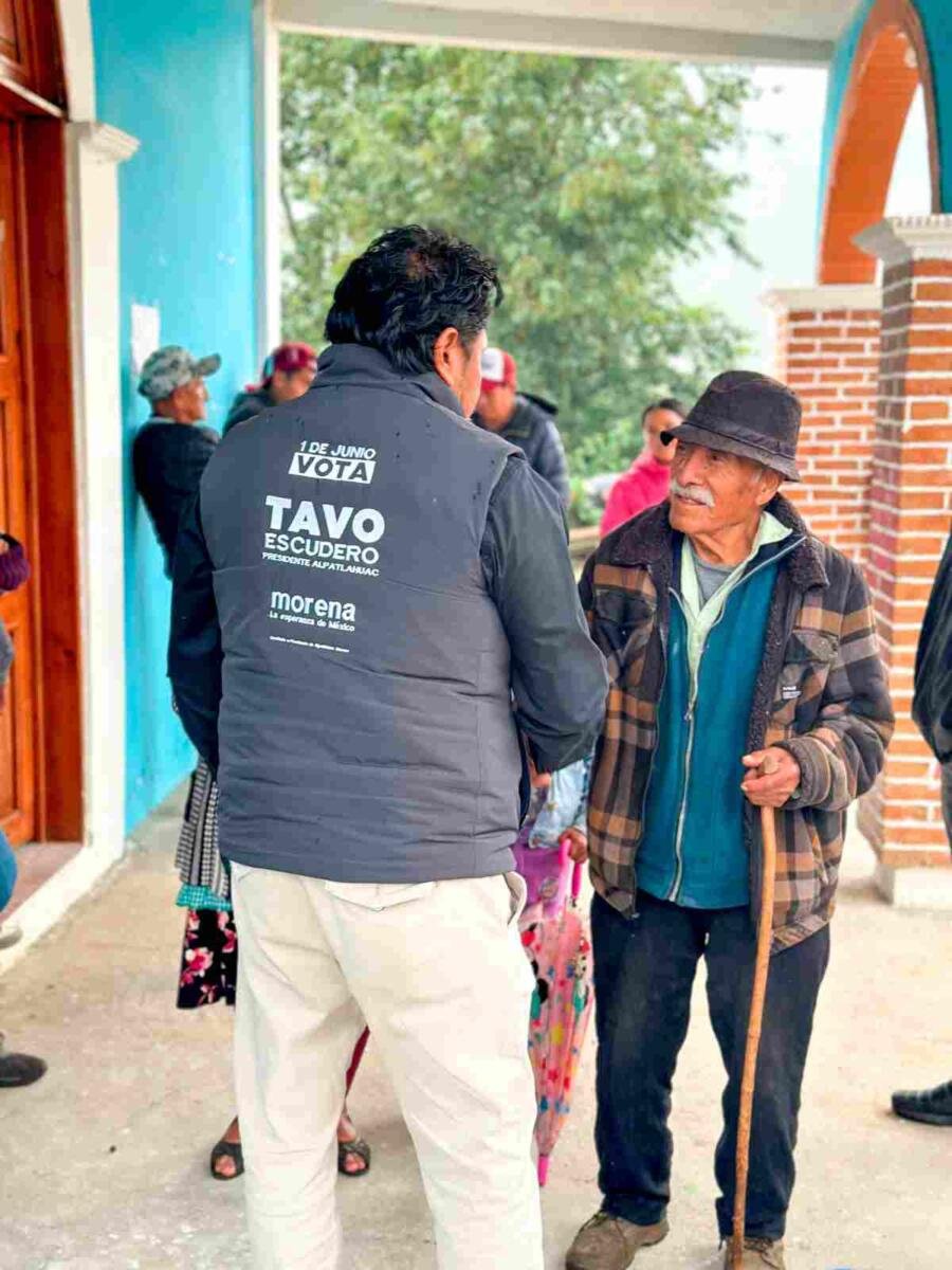 RECORRE GUSTAVO ESCUDERO COMUNIDADES DE ALPATLÁHUAC