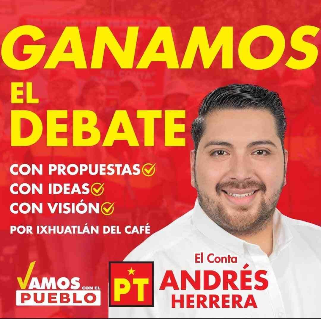 ANDRÉS HERRERA SE REAFIRMA COMO LA MEJOR OPCIÓN PARA IXHUATLÁN