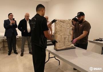 MÉXICO RECUPERA PANEL MAYA DEL MUSEO NACIONAL DE ARTE MEXICANO EN EU