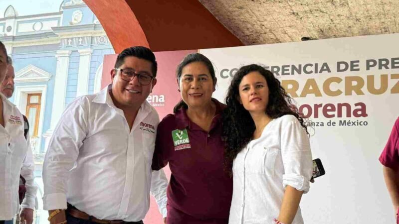 RESPALDA DIRIGENCIA DE MORENA A CANDIDATA DE PARTIDO VERDE EN CHOCAMÁN
