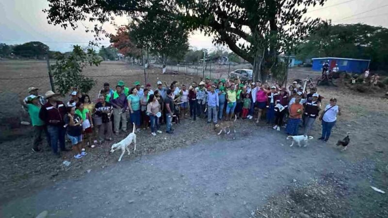 SIBONEY MORALES CONSOLIDA RESPALDO CIUDADANO EN PASO NARANJOS, EL BRINCO Y SAN AGUSTÍN