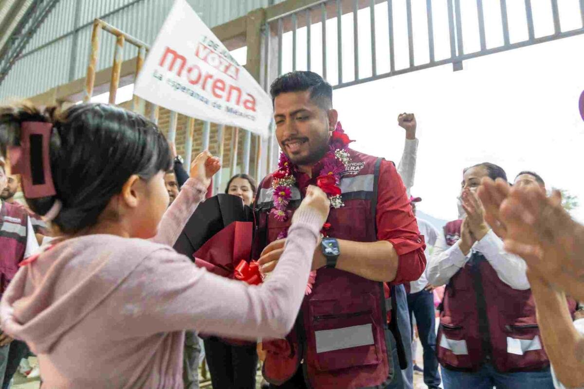 CIERRA CON FUERZA ALEJANDRO PORRAS EN TLAMATOCA