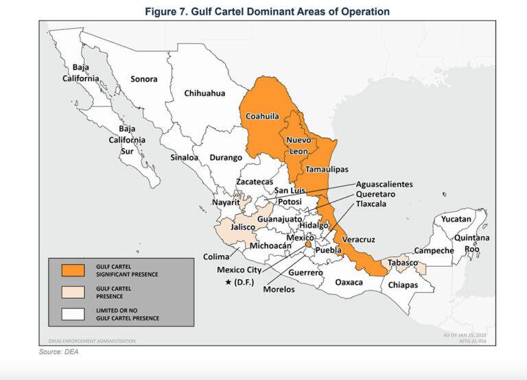 DEA CONFIRMA PRESENCIA DE CUATRO CARTELES EN VERACRUZ