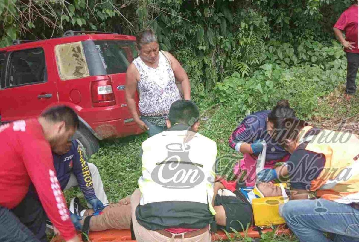 CHOCA FAMILIA EN LA IXHUATEQUILLA