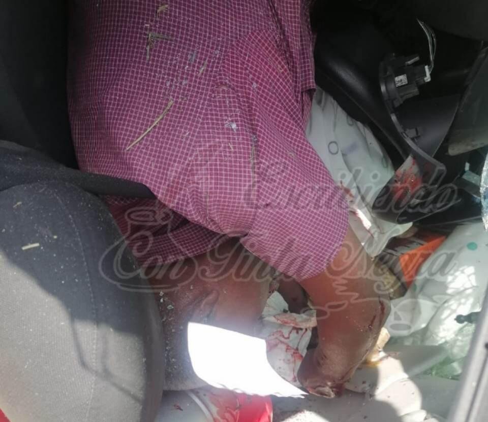MUERE HOMBRE DE PUEBLA EN CHOQUE