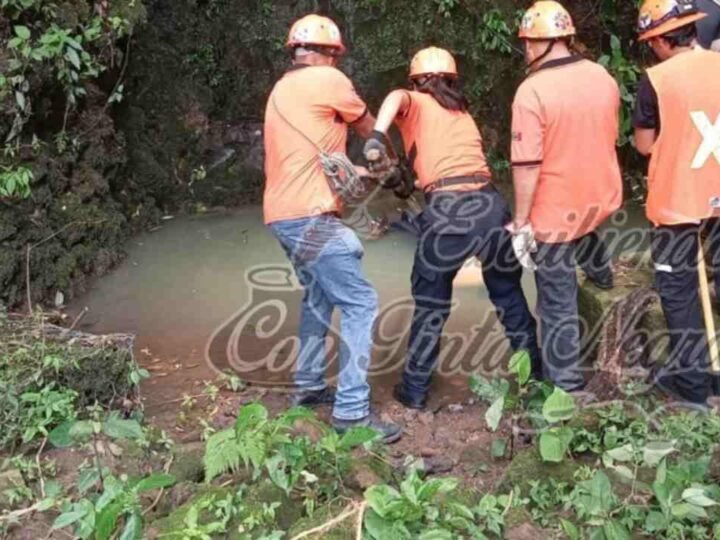 MUERE AL CAER A BARRANCO