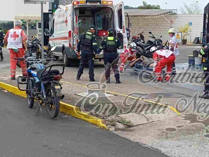 INTENTA ROBARLE MOTO A DISCAPACITADO