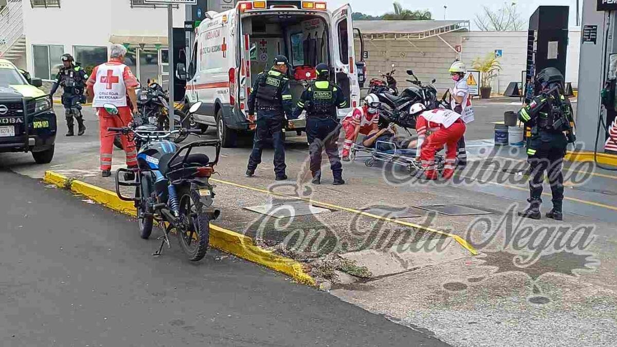INTENTA ROBARLE MOTO A DISCAPACITADO