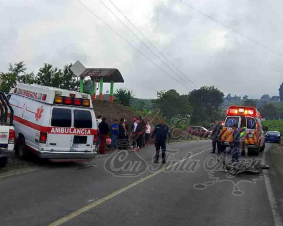 CAMIONETA IMPACTA A FAMILIA