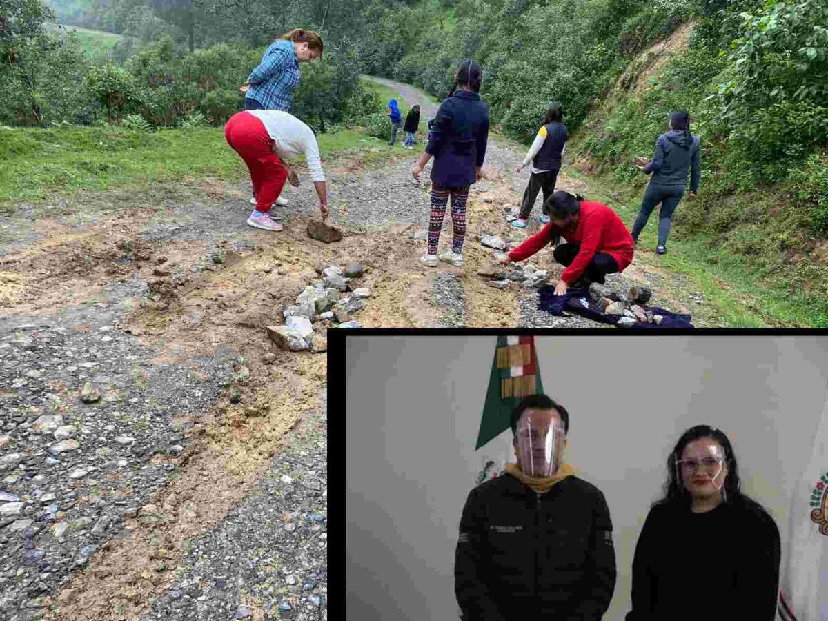 EXFUNCIONARIA DE GOBIERNO DEL ESTADO MONTA SHOW EN ALPATLÁHUAC