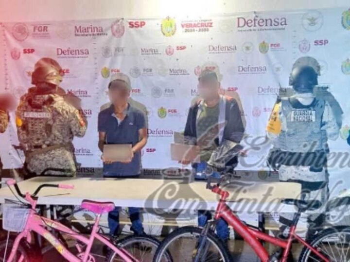 VENDÍAN DROGA EN BICICLETA
