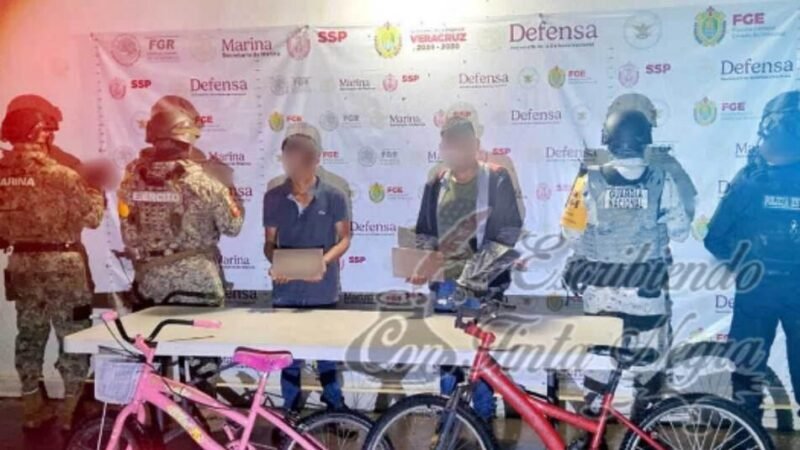 VENDÍAN DROGA EN BICICLETA