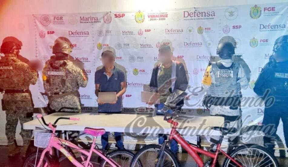 VENDÍAN DROGA EN BICICLETA