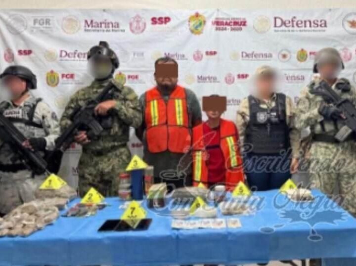 CAPTURAN A PAREJA CON DROGA EN IXHUATLÁN