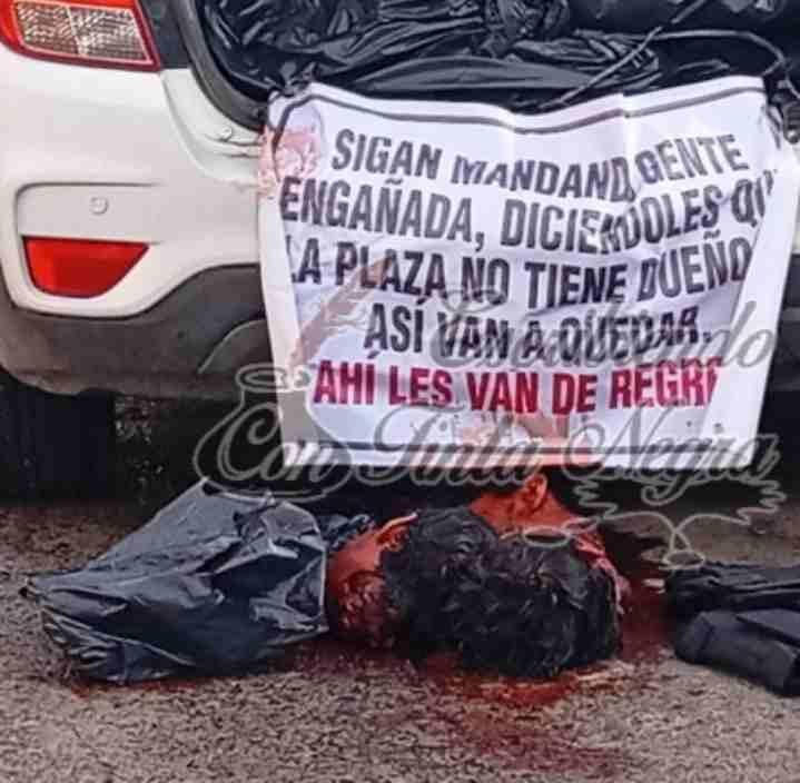 DEJAN CUATRO DESCUARTIZADOS Y EMBOLSADOS