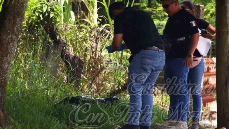 ENCUENTRAN EMBOLSADO