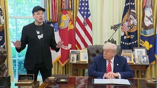 TRUMP AMENAZA CON CORTAR CONTRATOS GUBERNAMENTALES A MUSK