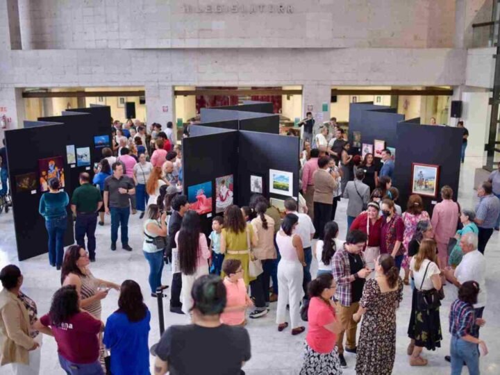 INAUGURAN EN EL CONGRESO EXPOSICIÓN DE ARTEMANÍA