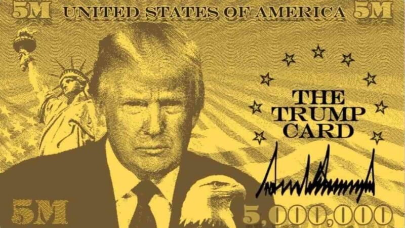 TRUMP ABRE LISTA DE ESPERA PARA LA “TARJETA DORADA” DE MIGRANTES MILLONARIOS