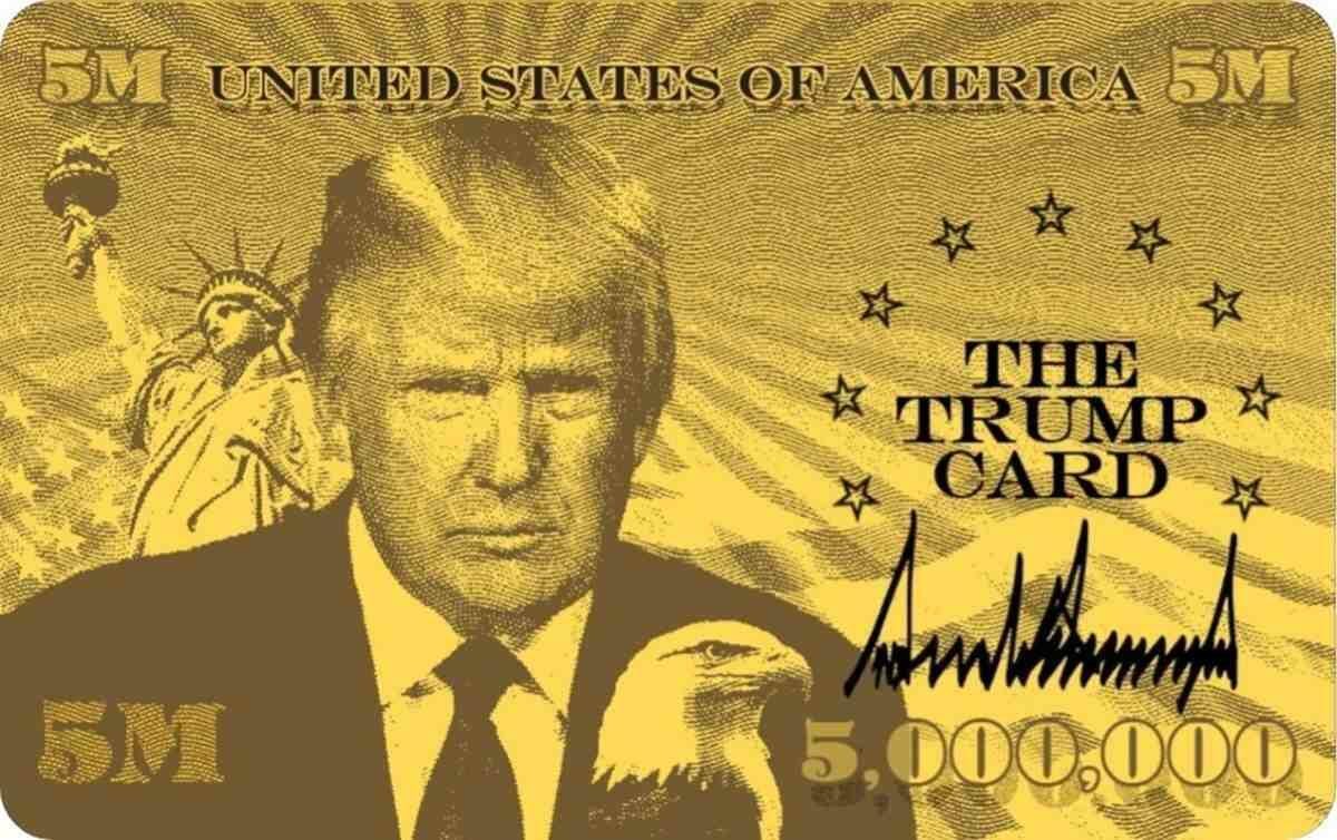 TRUMP ABRE LISTA DE ESPERA PARA LA “TARJETA DORADA” DE MIGRANTES MILLONARIOS