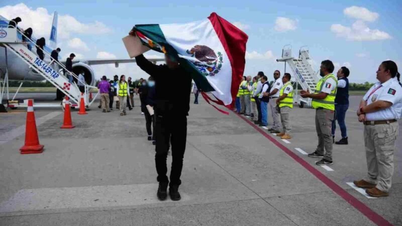 MÉXICO HA RECIBIDO A 56 MIL 298 CONNACIONALES REPATRIADOS POR ESTADOS UNIDOS