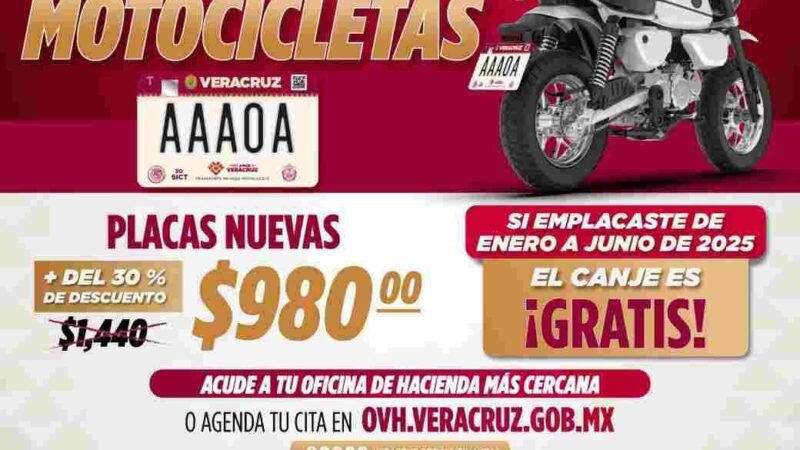 INICIA PROGRAMA DE ORDENAMIENTO PARA MOTOS