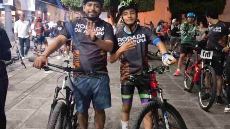 RESPALDA DIPUTADO A CICLISTA HUATUSQUEÑO; VA A COMPETENCIA EN CATEMACO