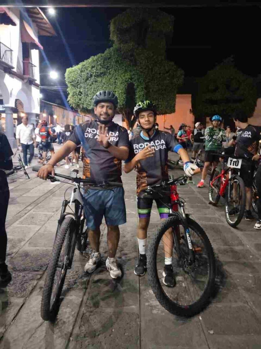 RESPALDA DIPUTADO A CICLISTA HUATUSQUEÑO; VA A COMPETENCIA EN CATEMACO