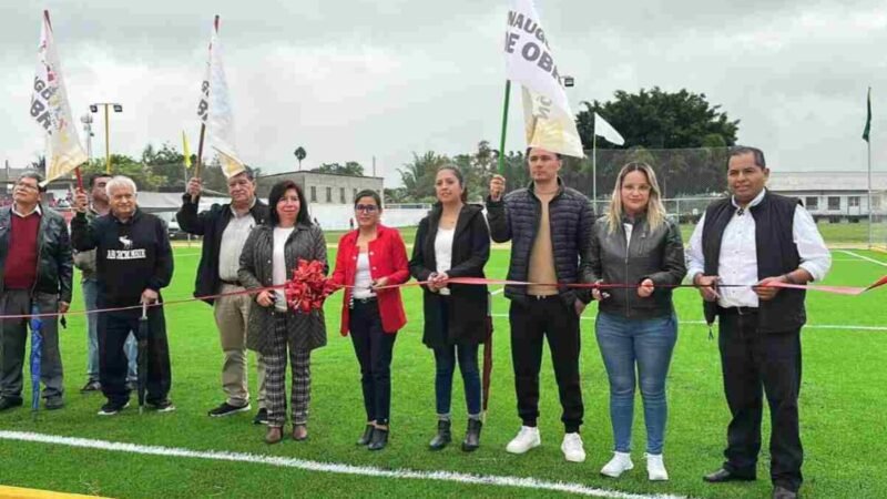 ESTRENA TOMATLÁN CANCHA DE FÚTBOL 7