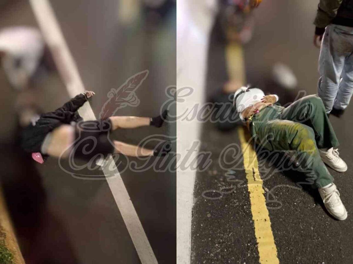 MOTOCICLISTA PIERDE LA VIDA AL CAER DE PUENTE