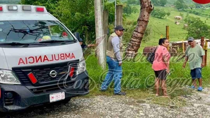 MUERE CAMPESINO; LE CAYÓ UN RAYO