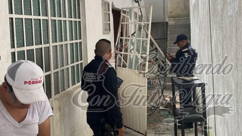 EXPLOSIÓN DE TANQUE DE GAS EN HUATUSCO DEJA DOS HERIDOS
