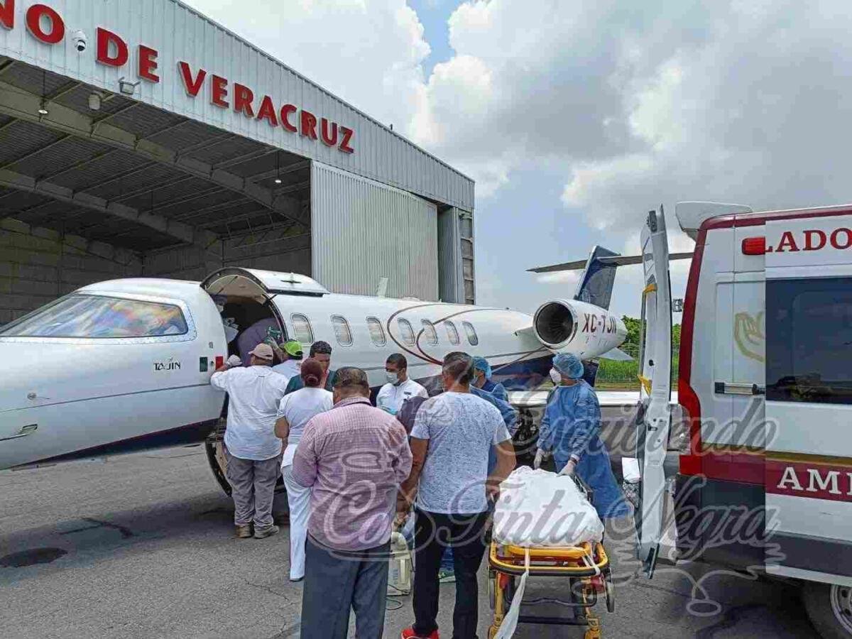 TRASLADAN A MÉXICO A MENOR QUE RESULTÓ CON QUEMADURAS AL EXPLOTAR TANQUE DE GAS