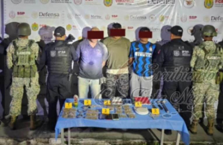 PONEN A TRES NARCO MENUDISTAS TRAS LAS REJAS