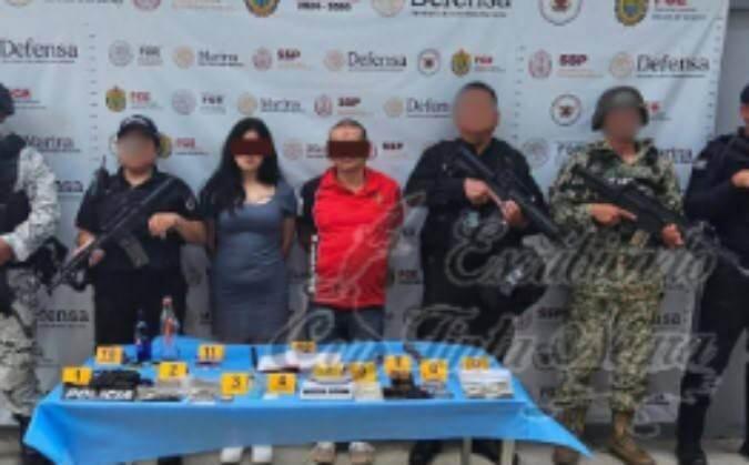 DETIENEN  A PAREJA DE NARCO MENUDISTAS