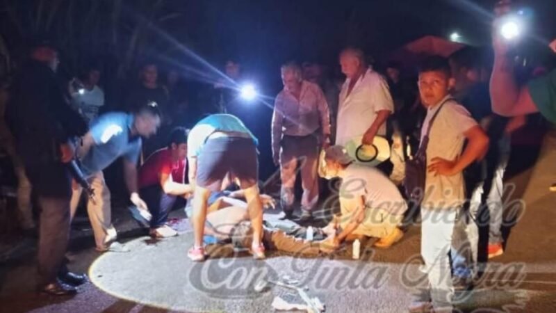 MUERE MOTOCICLISTA DE TOTUTLA AL DERRAPAR