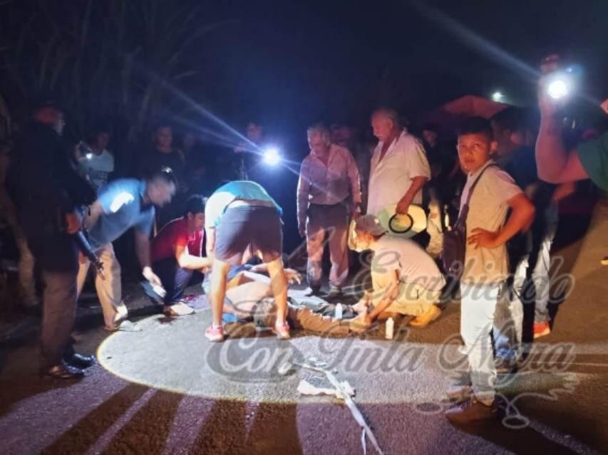 MUERE MOTOCICLISTA DE TOTUTLA AL DERRAPAR