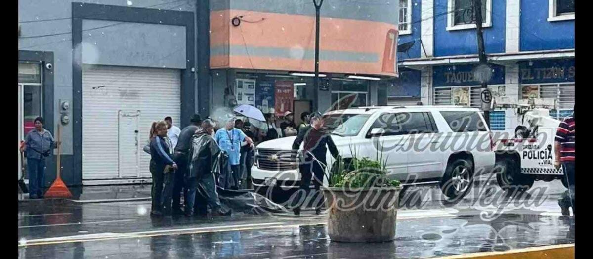 CAMIONETA ATROPELLA A EMPLEADA DE PARQUES Y JARDÍNES; MURIÓ EN EL HOSPITAL