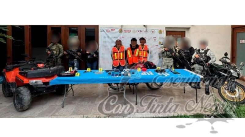MEGA OPERATIVO EN CHOCAMÁN; DETIENEN A 5
