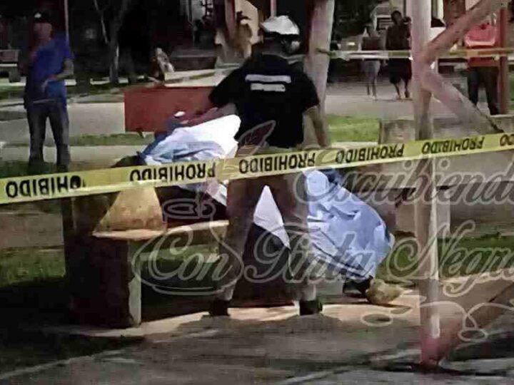LO ASESINAN EN EL PARQUE
