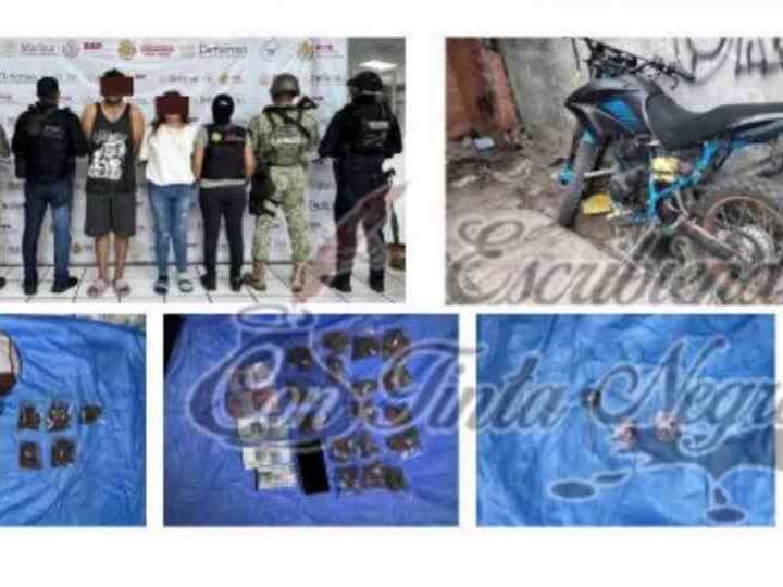 REVIENTAN NARCO TIENDITA; DETIENEN A PAREJA