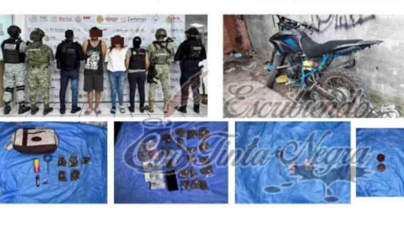 REVIENTAN NARCO TIENDITA; DETIENEN A PAREJA