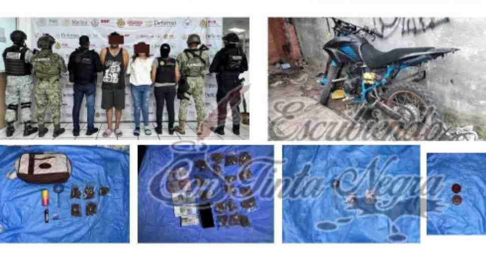 REVIENTAN NARCO TIENDITA; DETIENEN A PAREJA