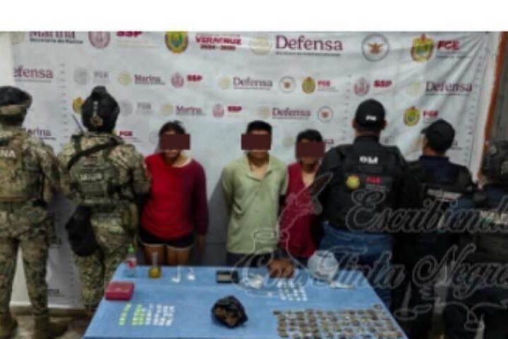 REVIENTAN NARCO TIENDITA; CAPTURAN A 4