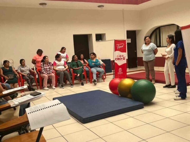 BRINDAN TALLER DE FISIOTERAPIA A EMBARAZADAS