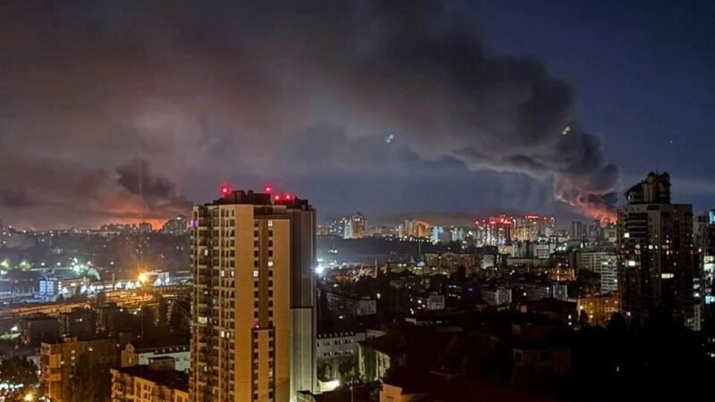 CON 550 DRONES Y MISILES, RUSIA LANZA UNO DE LOS ATAQUES MÁS GRANDES CONTRA UCRANIA