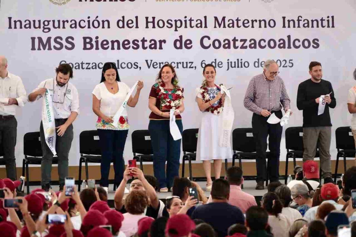 INAUGURAN HOSPITAL MATERNO INFANTIL DE COATZACOALCOS