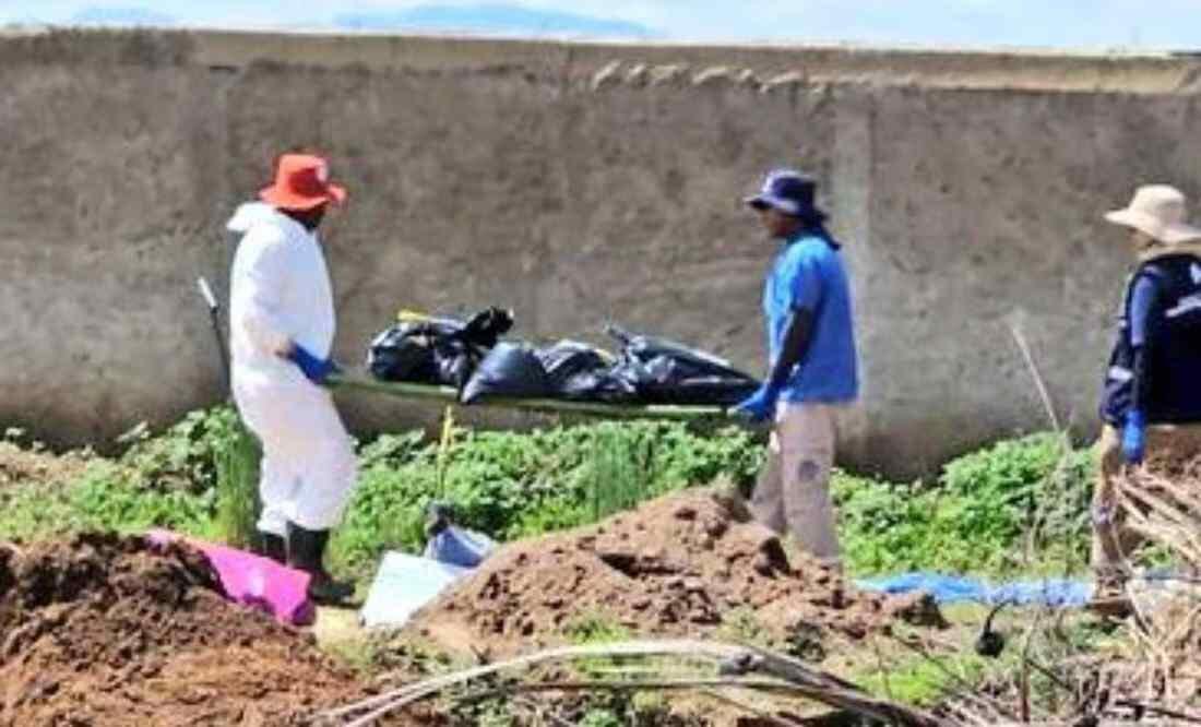 SUMAN 223 BOLSAS CON RESTOS HUMANOS HALLADAS EN FOSAS DE JALISCO