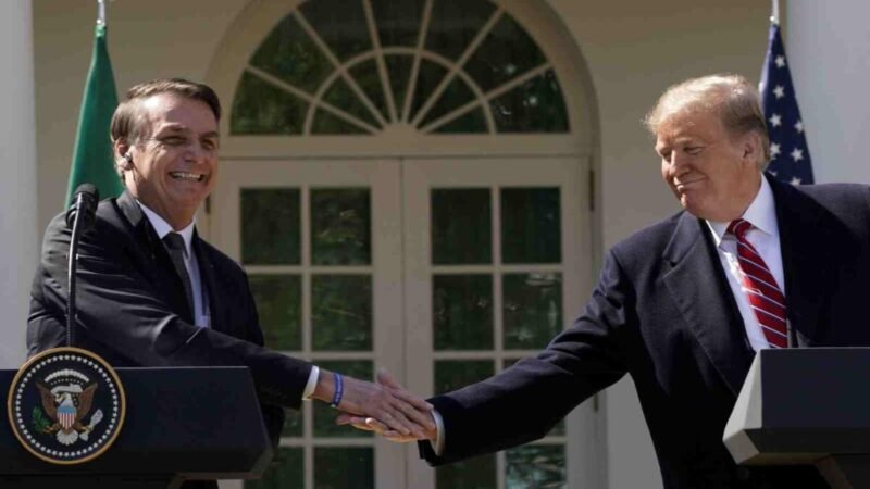 ARANCEL DEL 50% A BRASIL EN REPRESALIA POR EL JUICIO A BOLSONARO: TRUMP