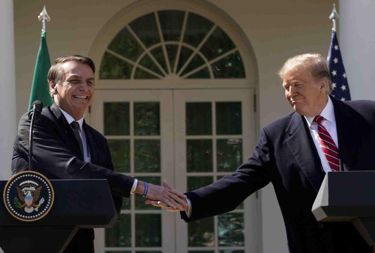 ARANCEL DEL 50% A BRASIL EN REPRESALIA POR EL JUICIO A BOLSONARO: TRUMP